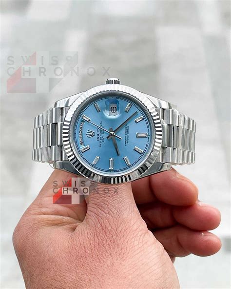 rolex day date 40 platinum diamond price|Rolex Day-Date 40 228235.